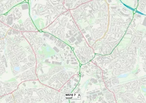 Sandwell WS10 7 Karte