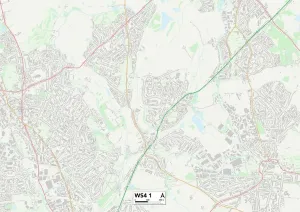 Walsall WS4 1 Karte