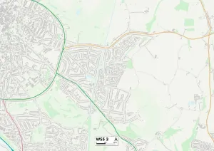 Walsall WS5 3 Karte