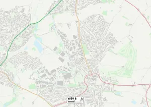 Walsall WS98 Karte