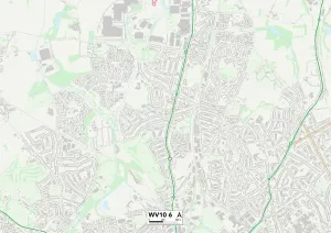 Wolverhampton WV10 6 Karte