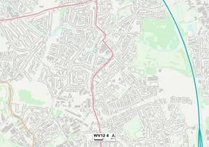 Wolverhampton WV12 4 Karte