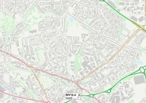 Wolverhampton WV 14 6 Karte