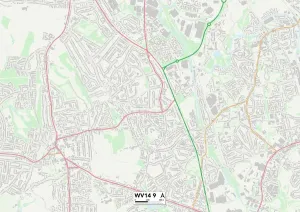 Wolverhampton WV 14 9 Karte
