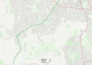 Wolverhampton WV4 5 Karte
