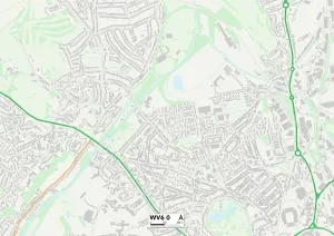 Wolverhampton WV6 0 Karte