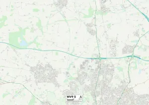 Wolverhampton WV9 5 Karte