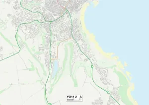 YO - York Drucke: Nordwestengland, Yorkshire NÖ 12 Karte