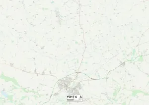 Nordwestengland, England - Yorkshire (Dorf) - Postleitzahl-Code für Karten: YO17 6