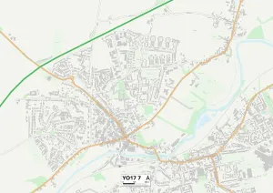 Nordwestengland, NordYorkshire, YO17 7 Karte