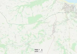Nordwestengland, Yorkshire - YO21 (Karte)