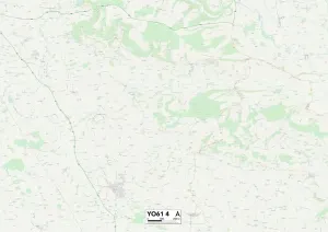 Nordwestengland, England, YO61 4 Karte