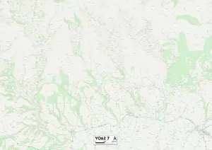 Nordwestengland, England, YO62 7 - Karte
