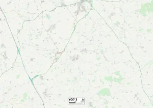 Nordwestengland, Yorkshire NÖ 7 Karte