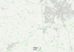 York YO23 3 Karte