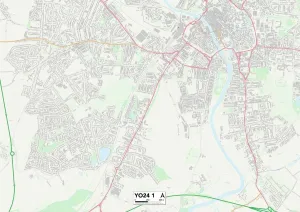York YO24 1 Karte