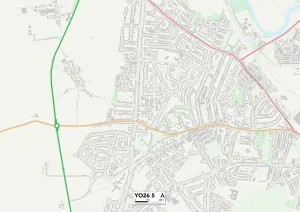 York YO26 5 Karte