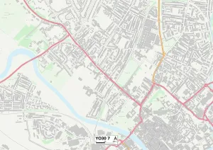 York YO30 7 Karte