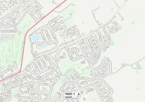 York YO31 1 Karte