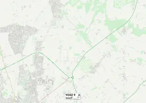 York YO32 9 Karte