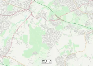 Bexley DA5 2 Karte