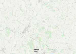 Exeter EX13 5 Karte