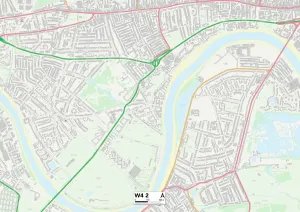 Hounslow, W4 2 Karte