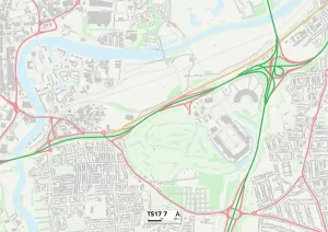 Stockton-on-Tees TS17 7 Karte