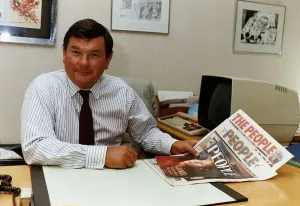 00021 Drucke: Ricard Stott ehemaliger Redakteur des Daily Mirror