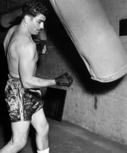 00036 Drucke: Britischer Boxer zum comeback zurückkehrt - Jack Gardiner ehemaliger britischer Schwergewichts-Champion