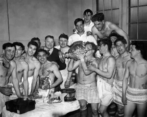 00036 Drucke: Stellenbosch-Finale 1956, St.Helens gegen Halifax