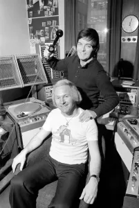 00048 Drucke: Tony Blackburn und DJ David Hamilton, Januar 1975