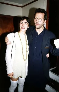 Eric Clapton Sänger mit der neuen Freundin