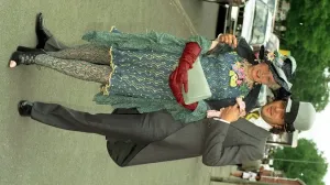 Vivienne Westwood mit Ehemann Anthony Andries auf dem Royal Ascot