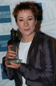 Zoe Wanamaker Schauspielerin Februar 1998 Trägt den Preis