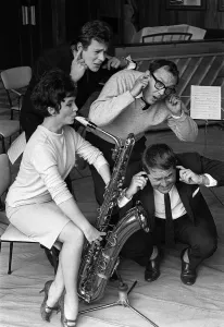 Mehrcombe und Wiese, Komiker Juni 1965 Erich Mehrcombe