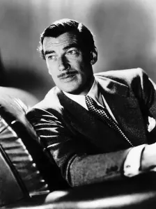 Walter Pidgeon Schauspieler bei den MGM-Studios, September 1955