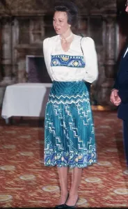 Königin Anna, Prinzessin der Königlichen Familie bei den Scottish Woman of the Year Awards Juni 1987