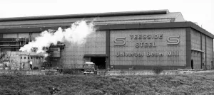 Cleveland Drucke: Universelles Stahlrohrmühle von Tees-Sider Ltd., Lackenby, d. H. 02. Februar 1989