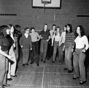 Tanz Drucke: Tanzmarathon in Middlesbrough, 1971