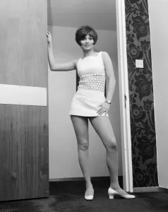 Françoise Pascal, Schauspielerin und Modelle, fotografiert am 2. März 1969