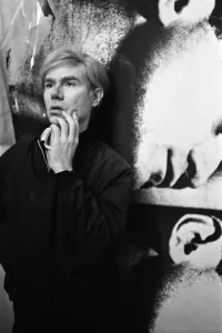 Andy Warhol im Atelier in New York am 28sten Oktober 1965