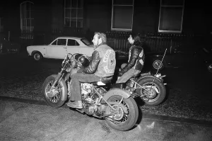 Zwei der ursprünglichen Hells Angels aus San Francisco in London