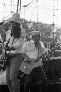 Leicestershire Drucke: BBB performt am Festival der Monster von Rock in Castel Donington am 20sten August 1983