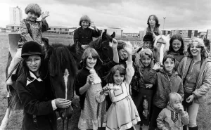 01400 Drucke: Wisselsdale Galadatum, Haswellpark, im Cantrill-Farm. Gepicthet