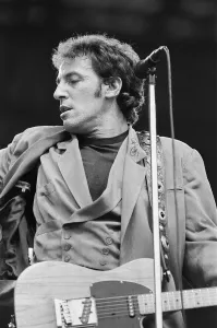 Tunnel Drucke: Bruce Springsteen mit der E-Street-Band bei einem Auftritt in Villa-Park