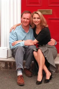 PETR DAVIDSON UND JOHANA KANKSA BEI DER BBC FOTOZEITUNG AM 19. AUGUST 1992