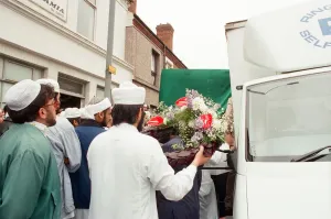Der Körper des international anerkannten religiösen Führers Mohammed Abd al-Wahhab Siddiqui