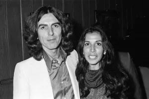 Georg Harrison und seine Freundin Olivia, dem 18. November 1976