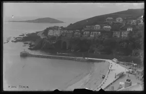 South West England Landmarks Drucke: Hannafore from East Looe cliff path